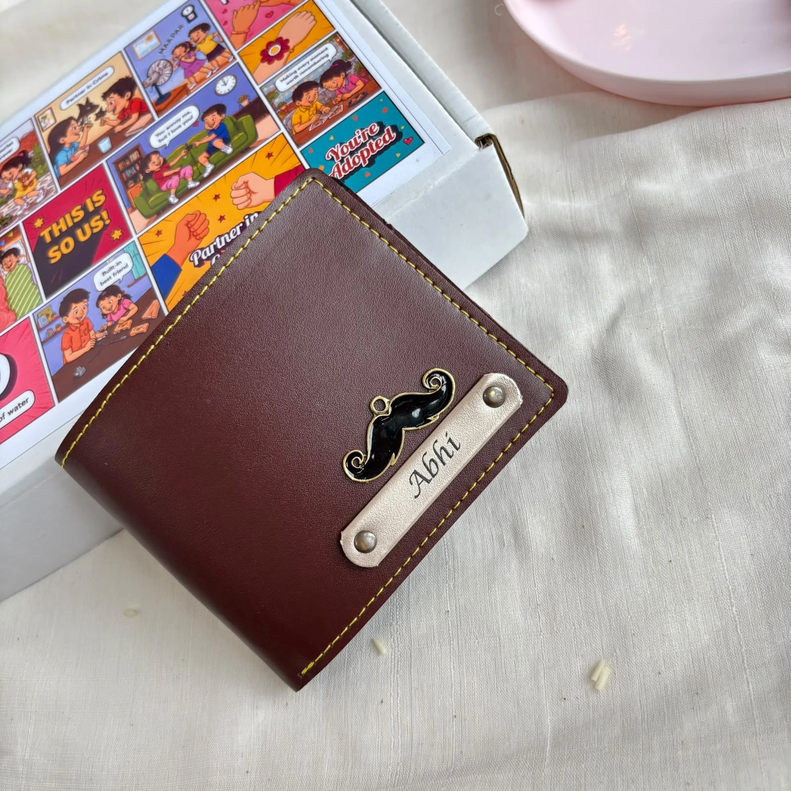 WhatsApp Image 2026-07-22 at 7.20.08 PM (2) The Yaari Combo - Personalised wallet and photo frame - Image 7