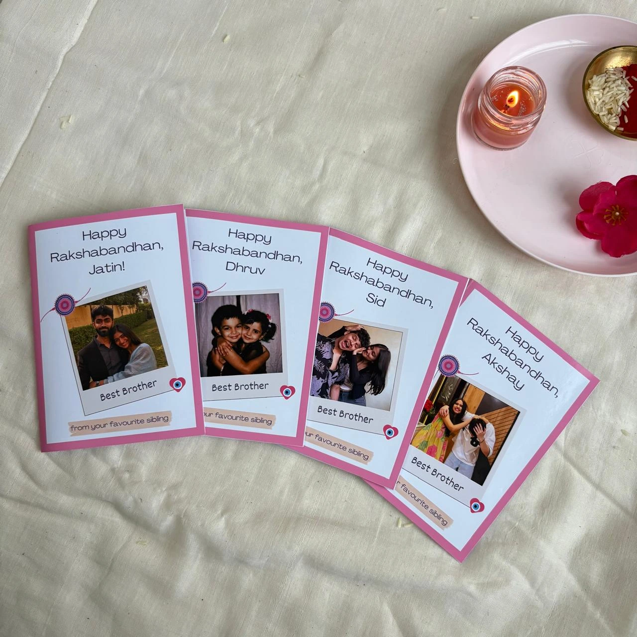 WhatsApp Image 2026-07-23 at 7.41.58 PM (3) Personalised Sweet Memories Rakhi Card - Image 2