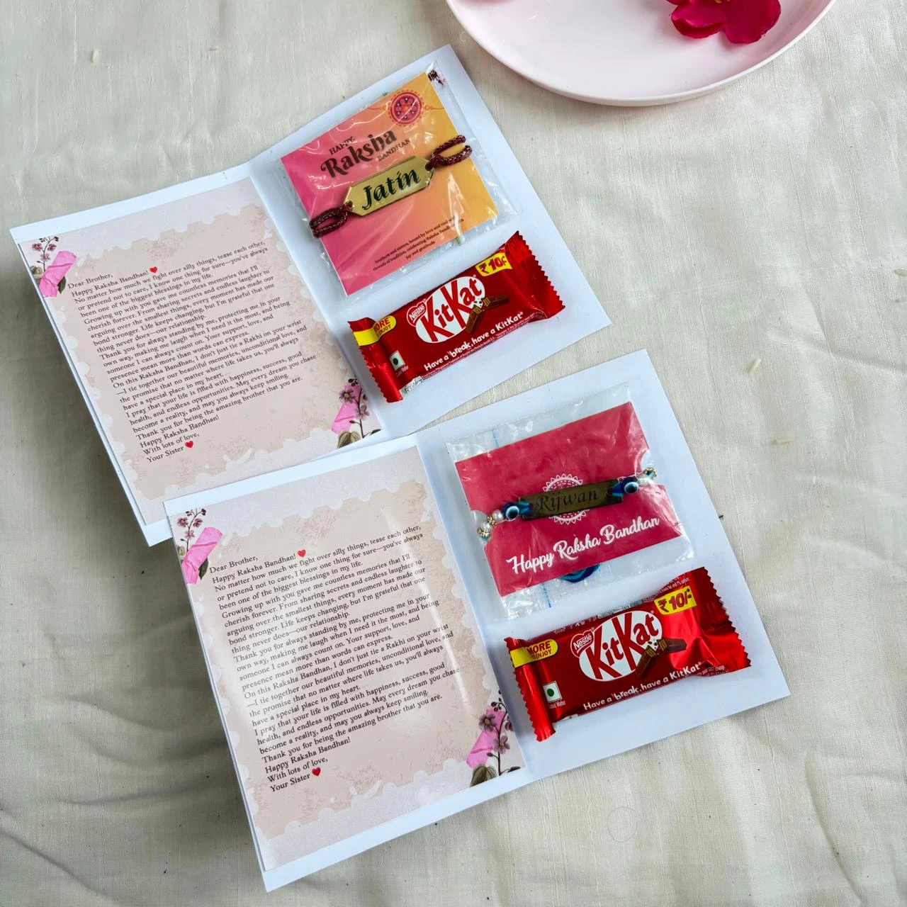 WhatsApp Image 2026-07-23 at 7.41.58 PM (4) Personalised Sweet Memories Rakhi Card - Image 3
